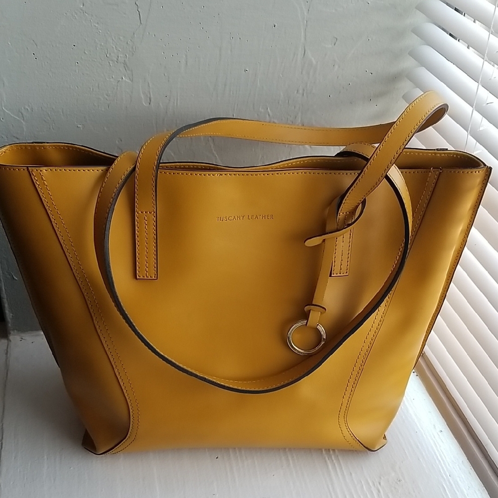 Stylish Mustard Tote Bag